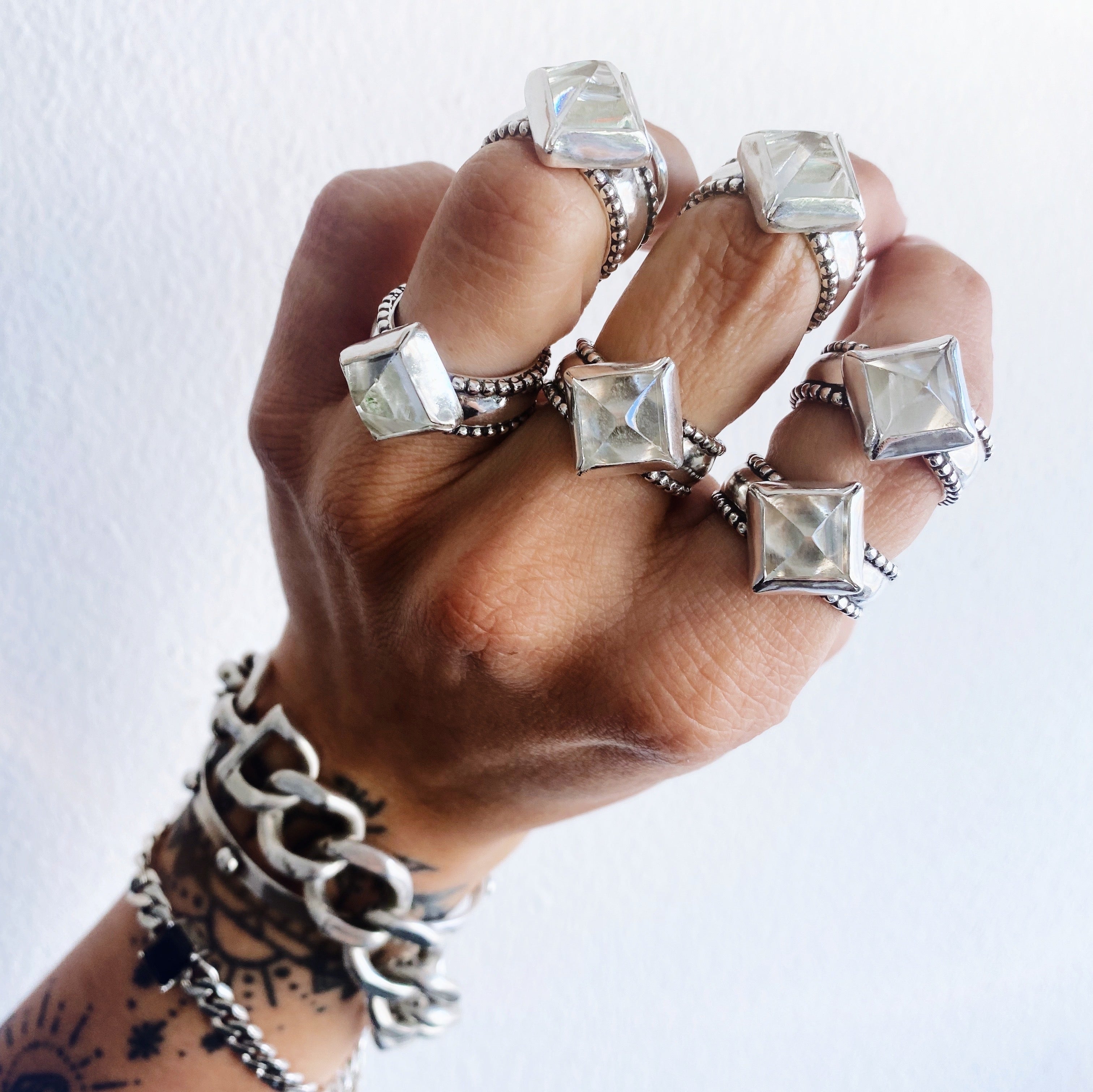 Anillo Giza Cuarzo