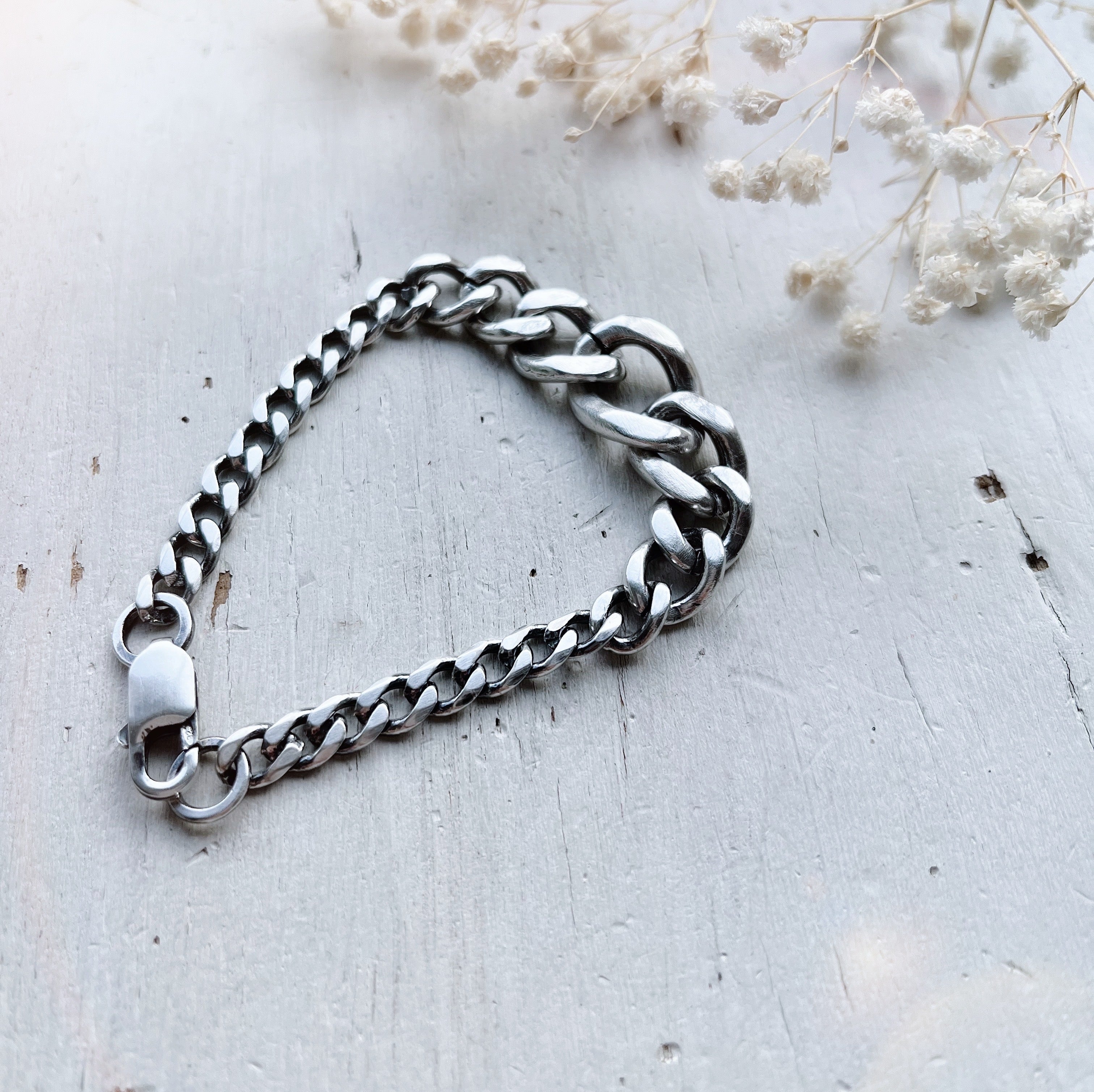 Pulsera Grumet Degrade y Maciza - PREVENTA