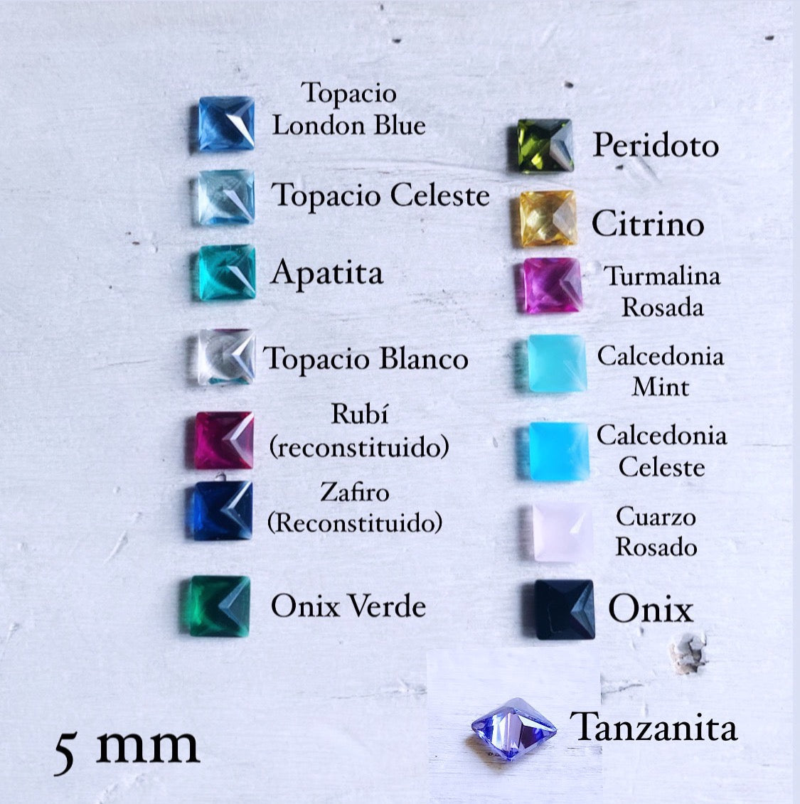 Anillo Ankara - Topacio London Blue