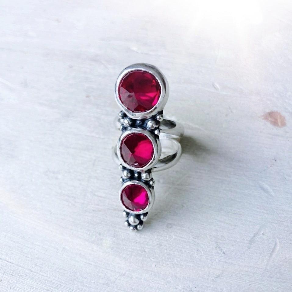 Anillo Degradé / Piedra a elección