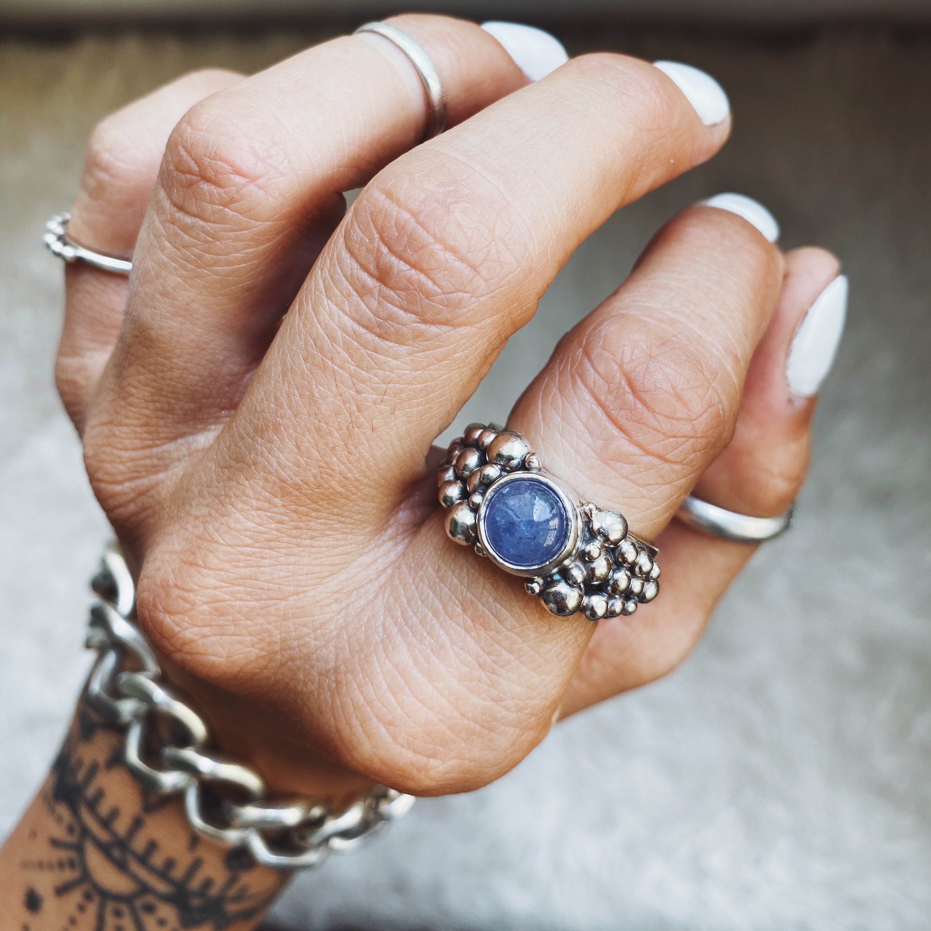 Anillo Empelotado / Piedra a Elección