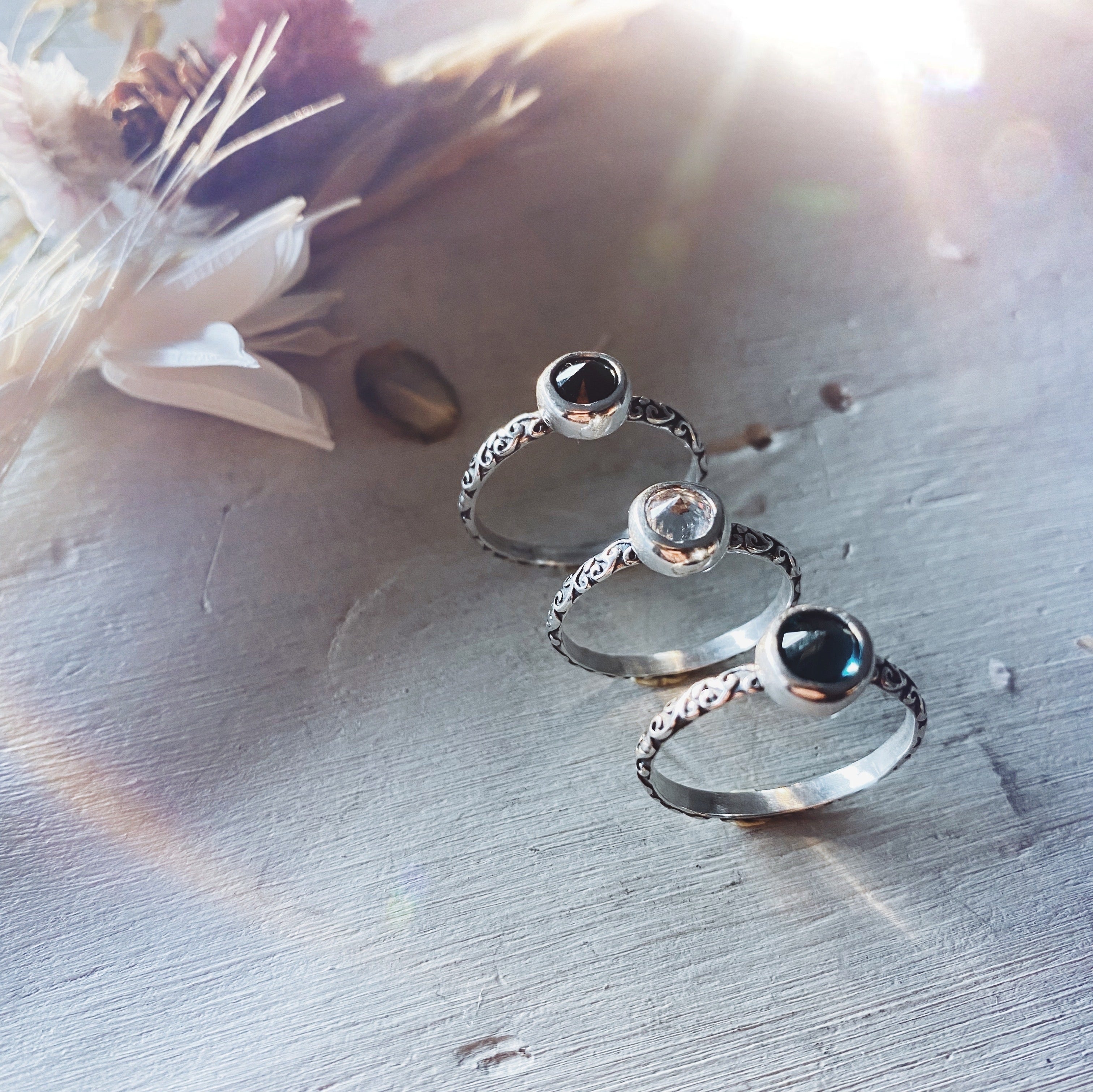 Anillo Minimal Barroco