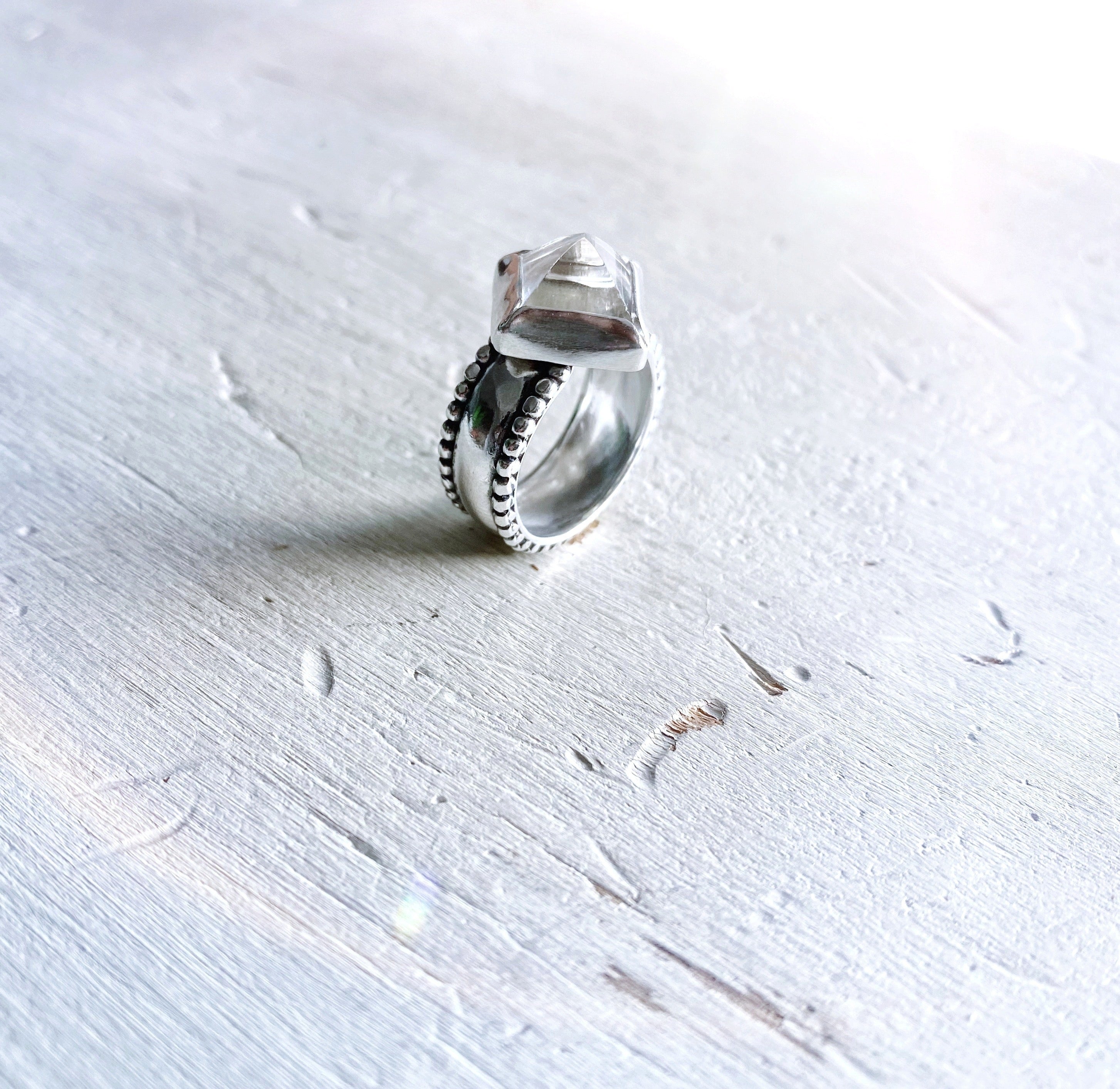 Anillo Giza Cuarzo
