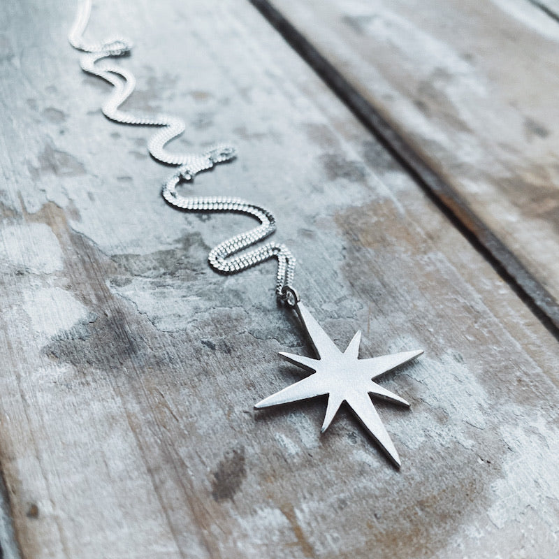 Collar Mini Polaris Silver