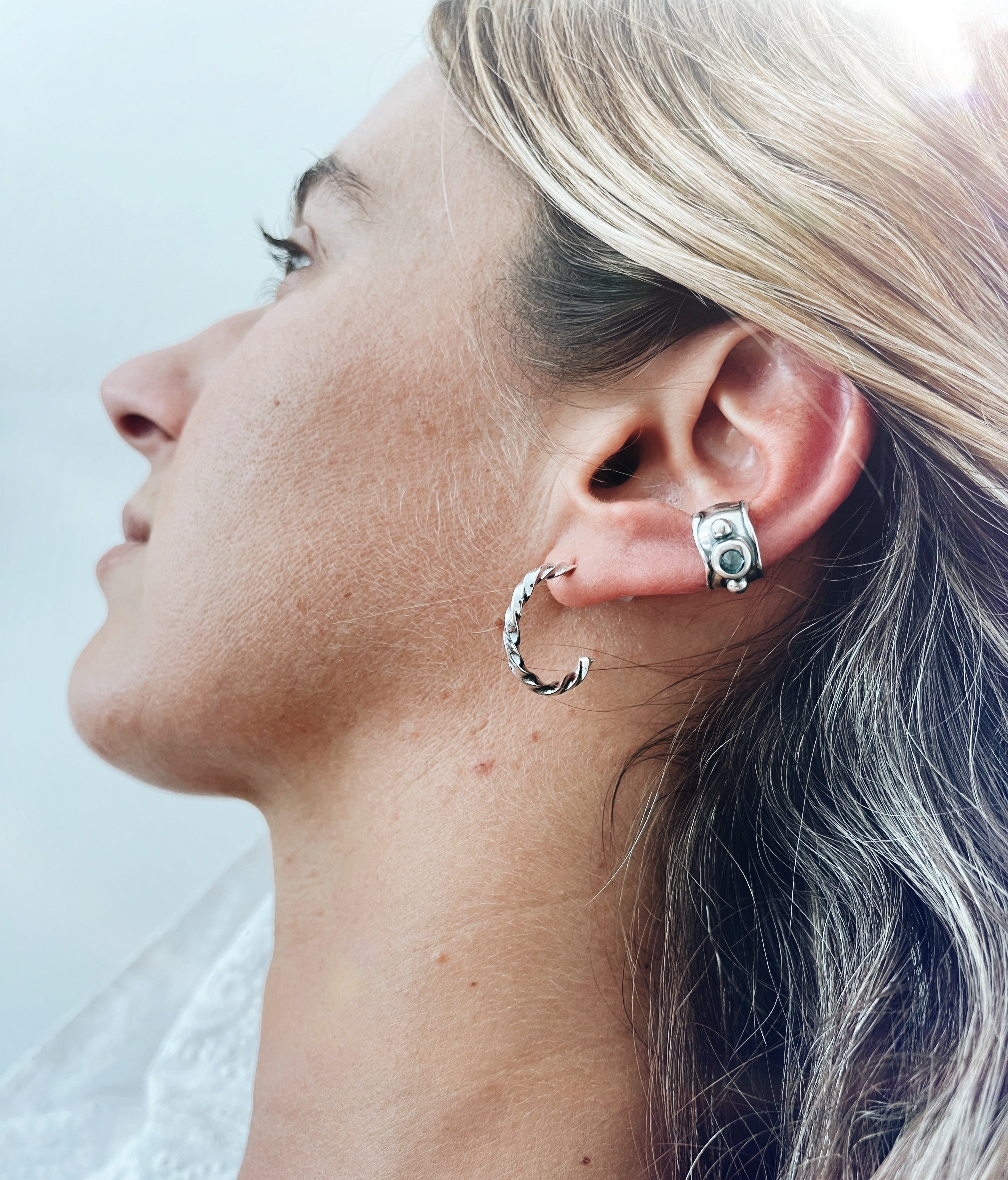 Ear Cuff Waves - Varias piedras