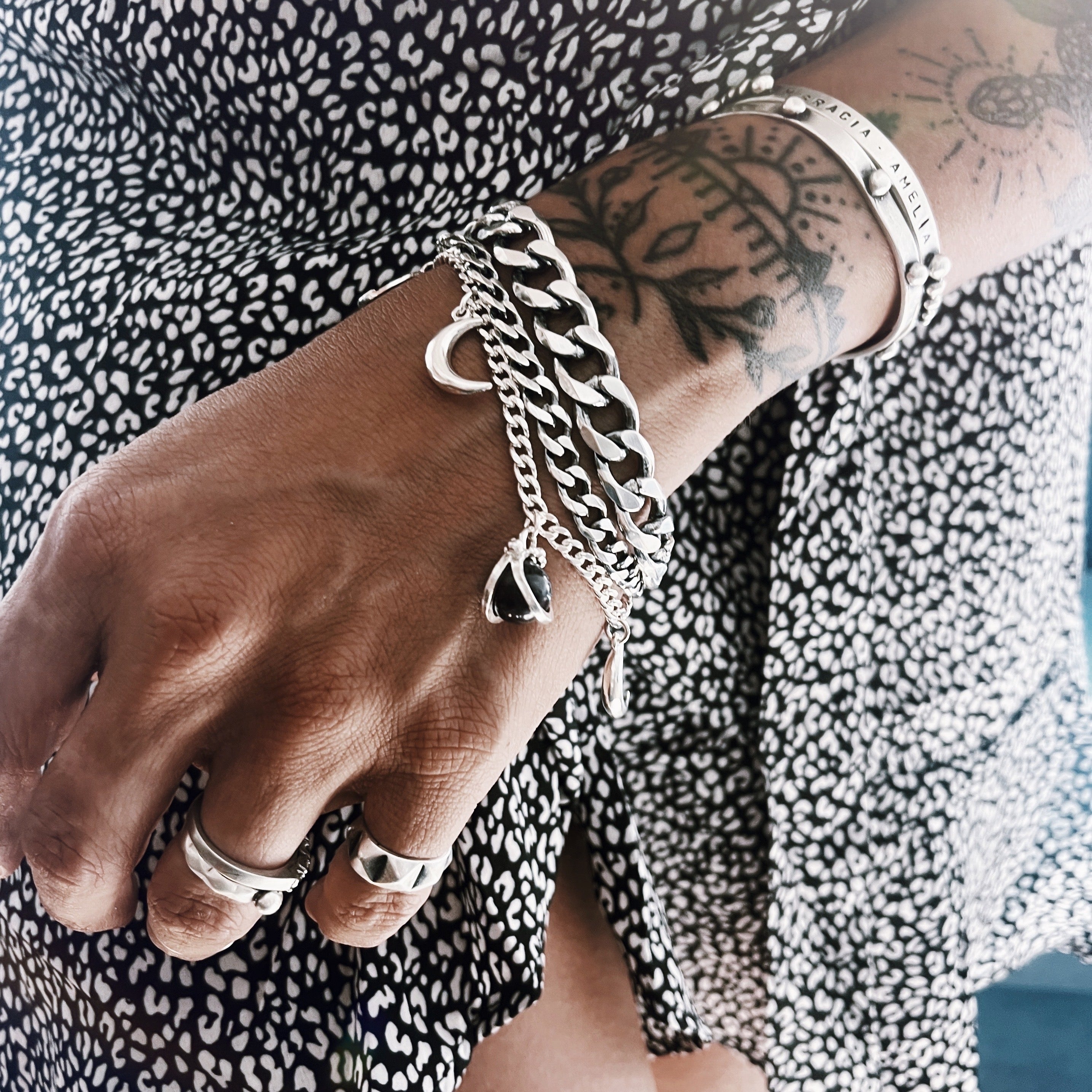 Pulsera Multi Chains Rock