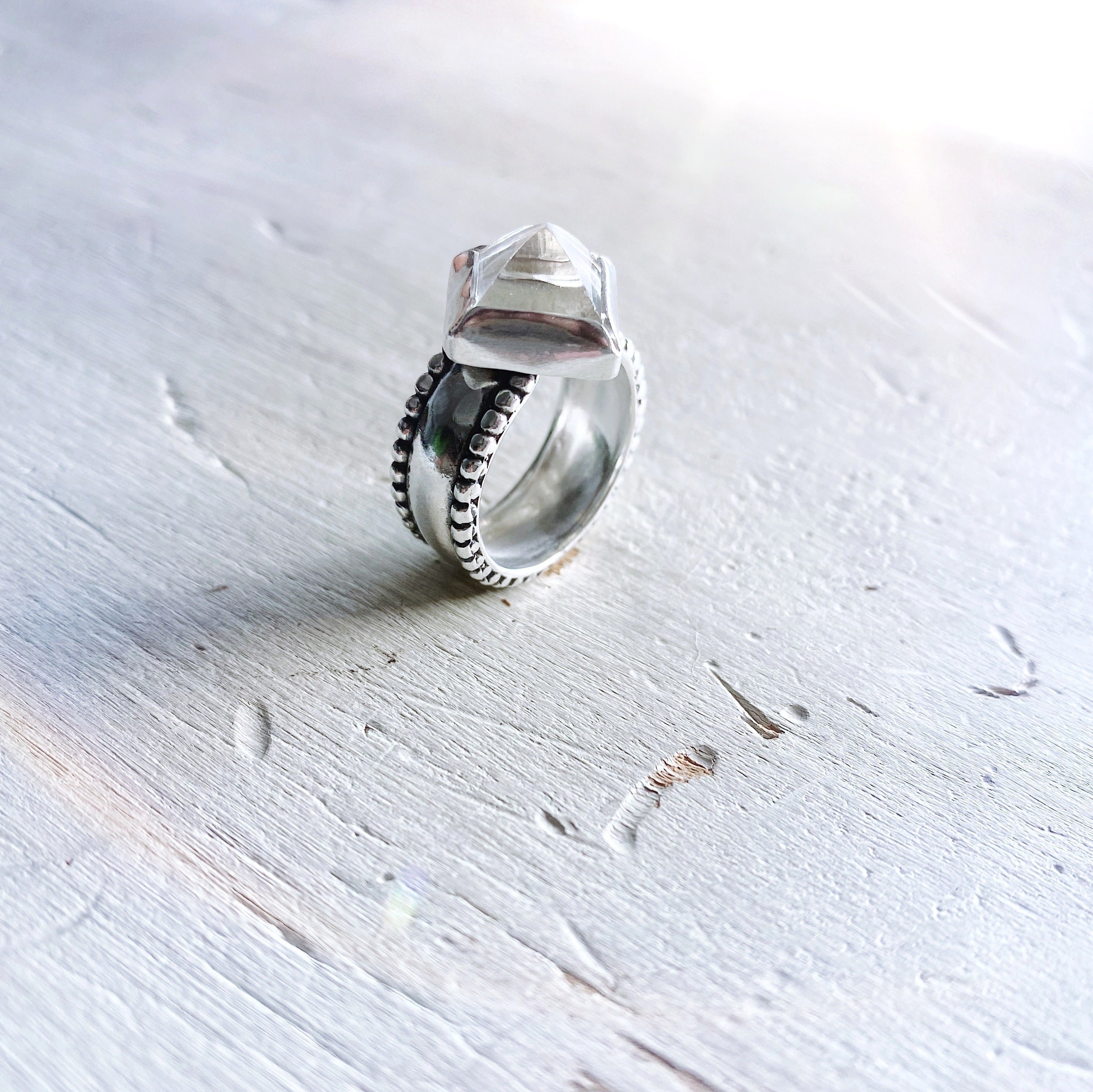 Anillo Giza Cuarzo