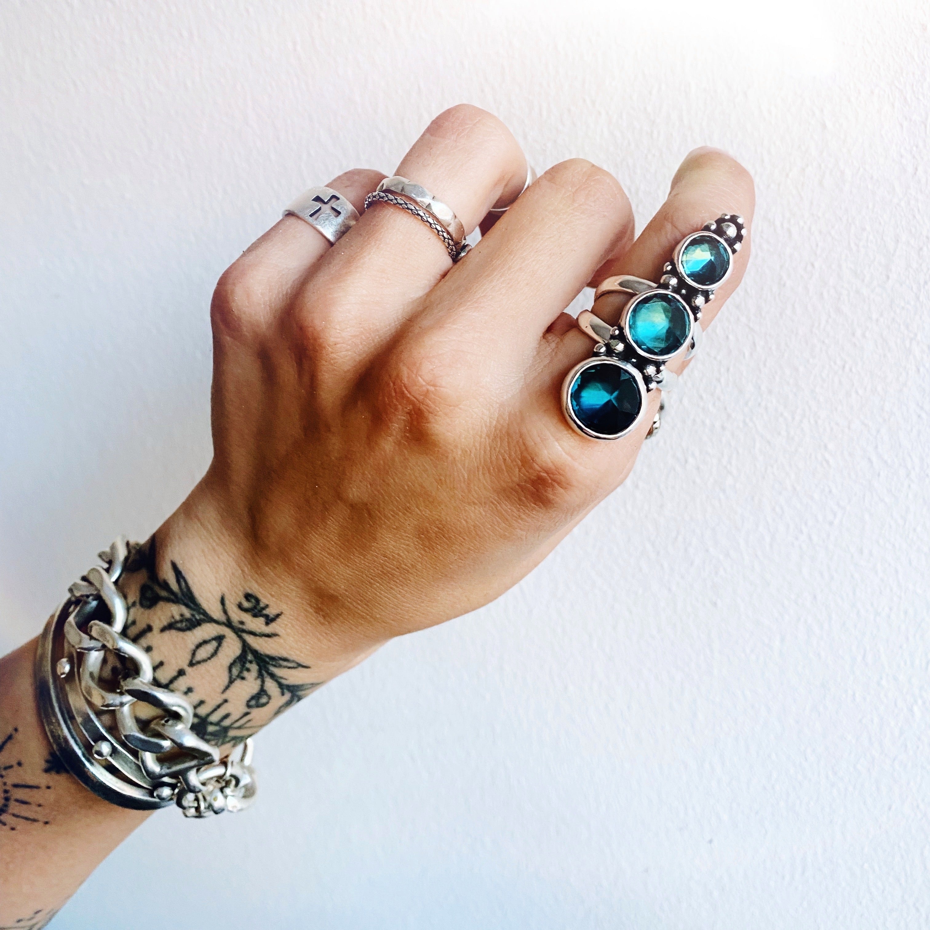 Anillo Degradé / Piedra a elección