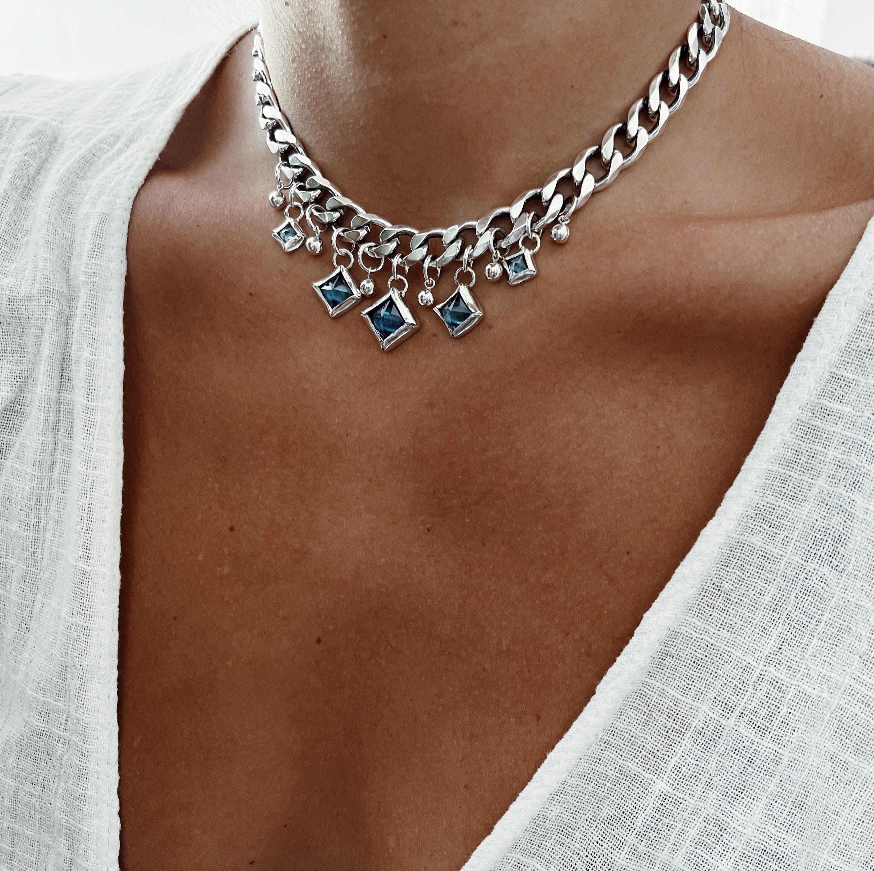 Choker Summer Glam Topacios - PREVENTA
