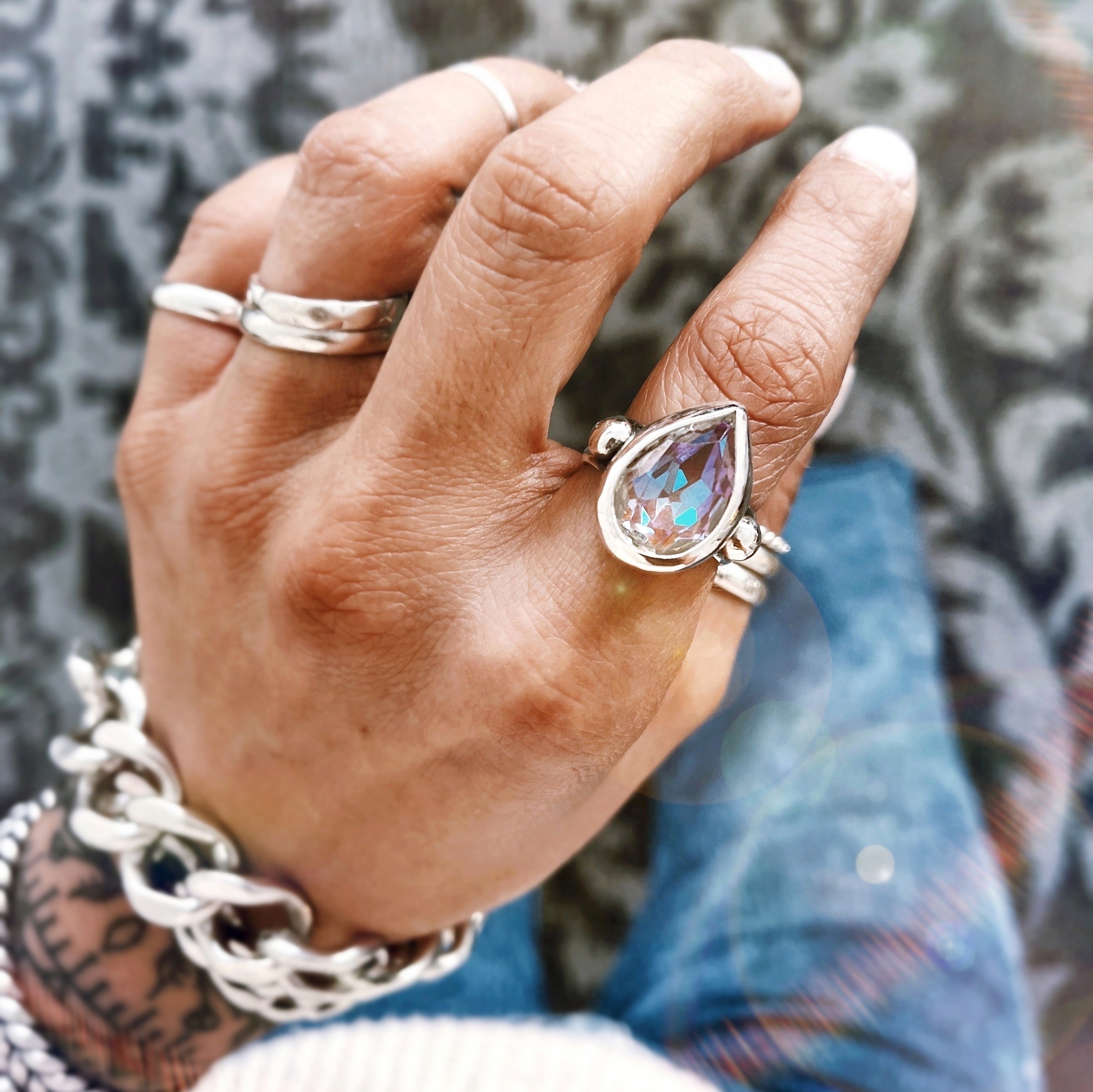 Anillo Sitka Gota Alaska