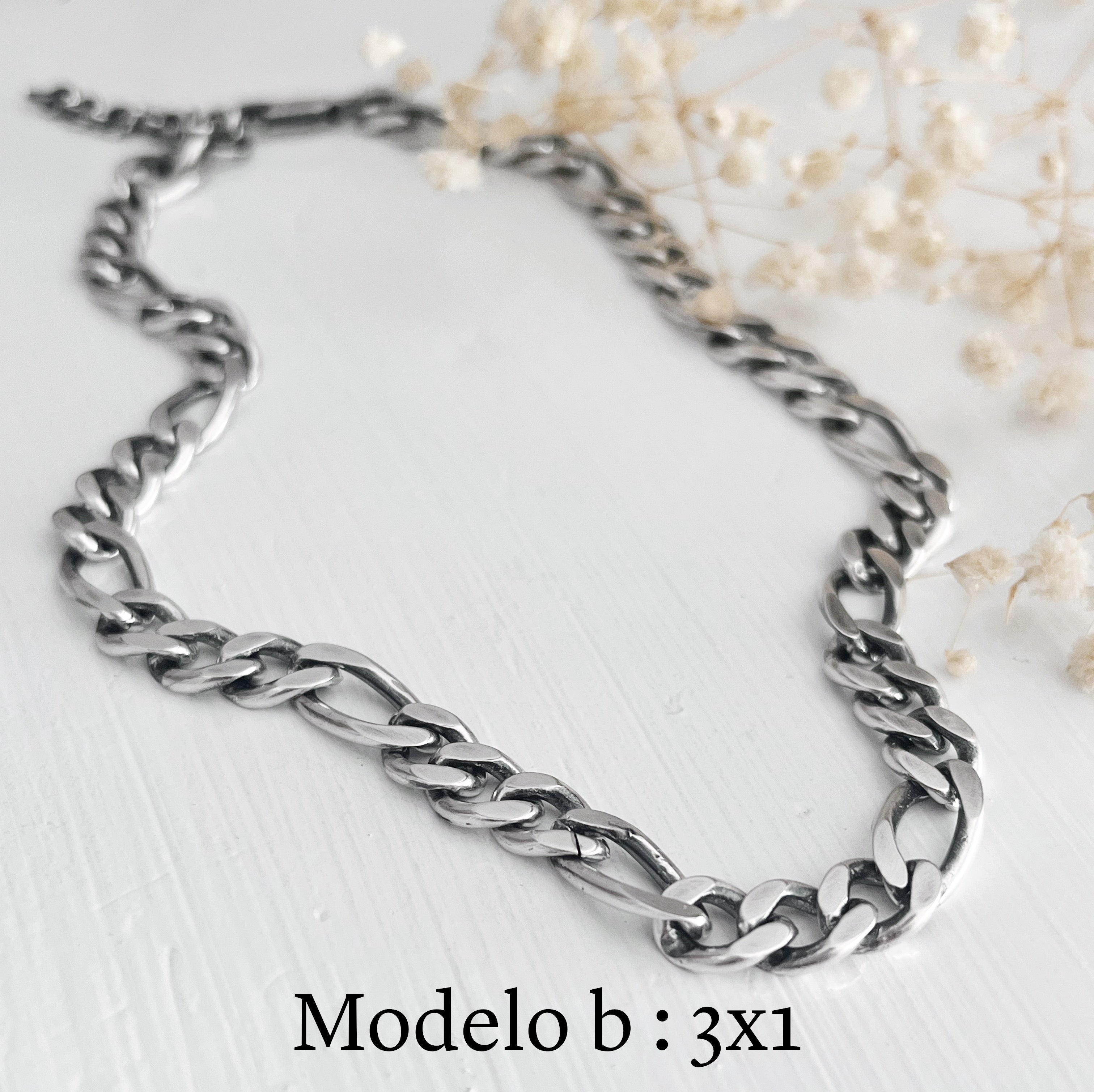 Choker Cadena Figaro