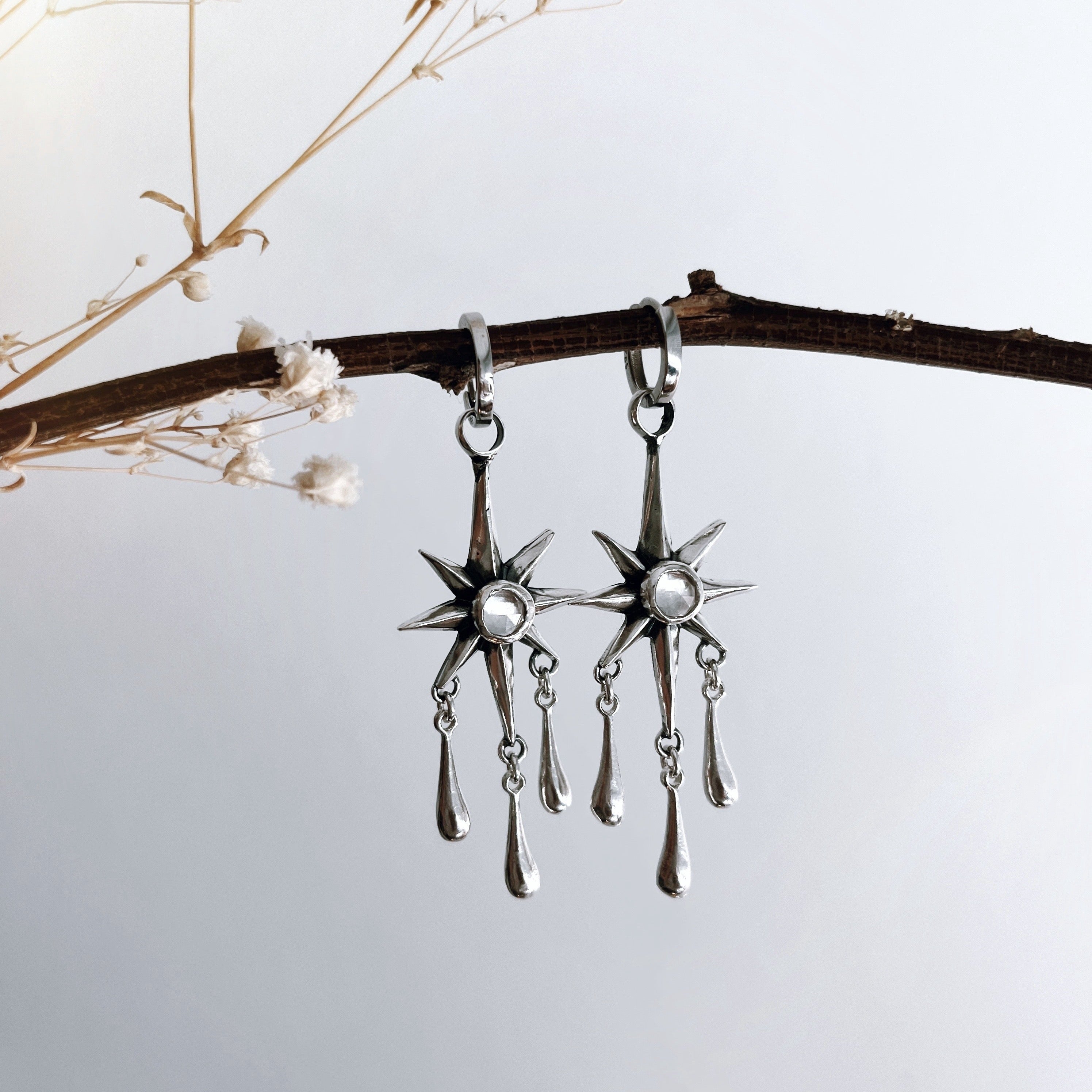 Aros Stella & Silver Drops - PREVENTA
