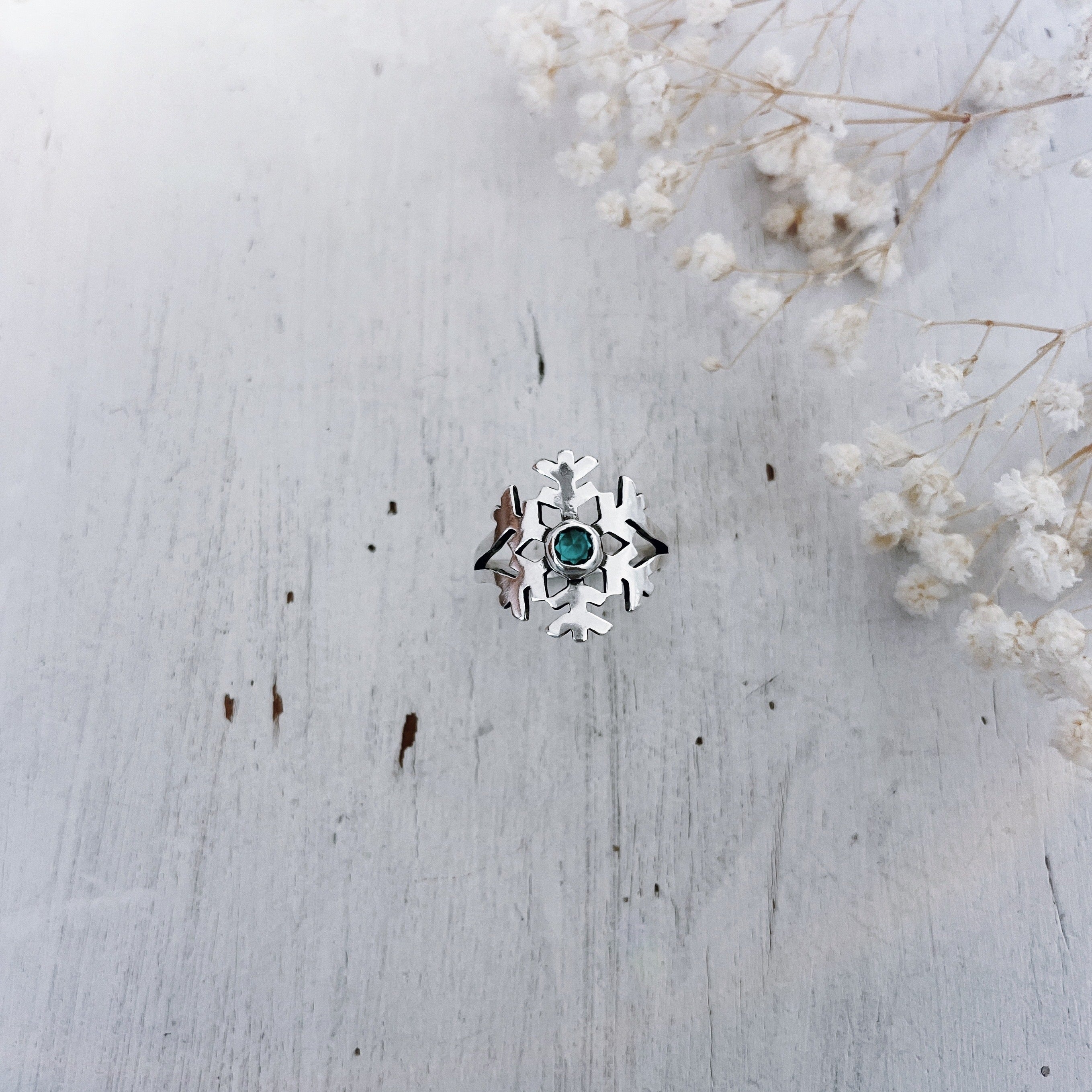 Anillo Copito + Apatita