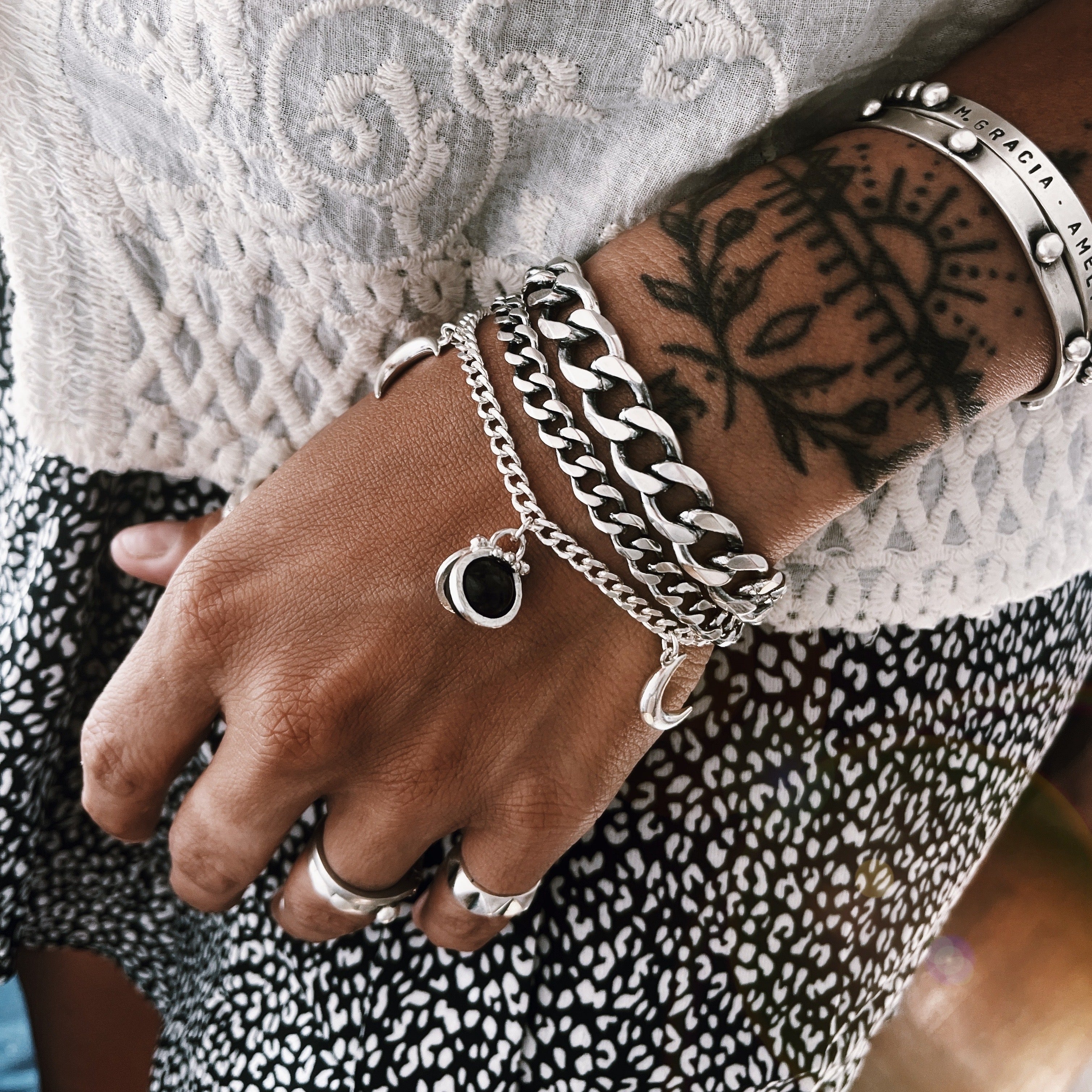 Pulsera Multi Chains Rock