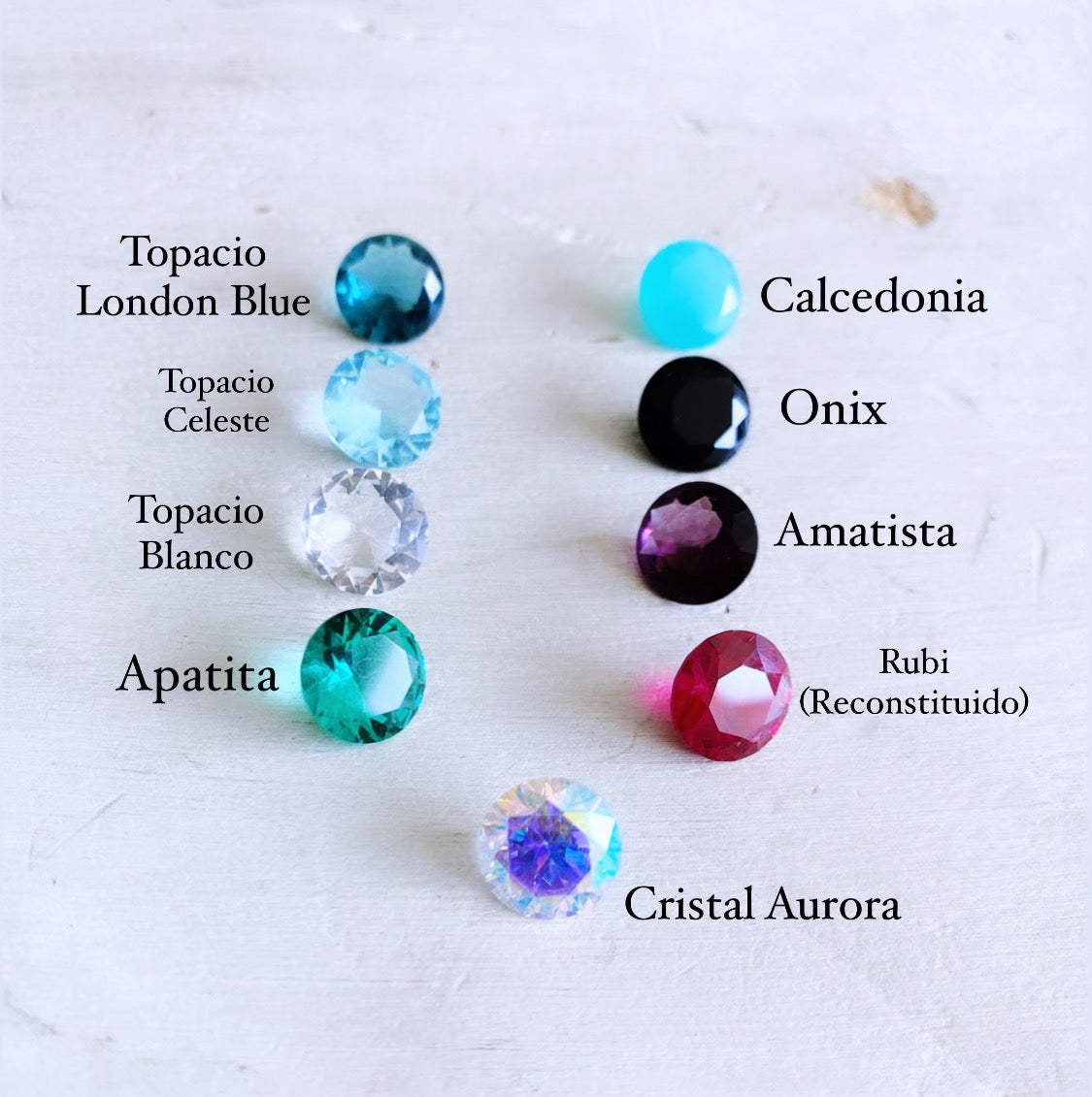 Anillo Leontina + Piedra a elección