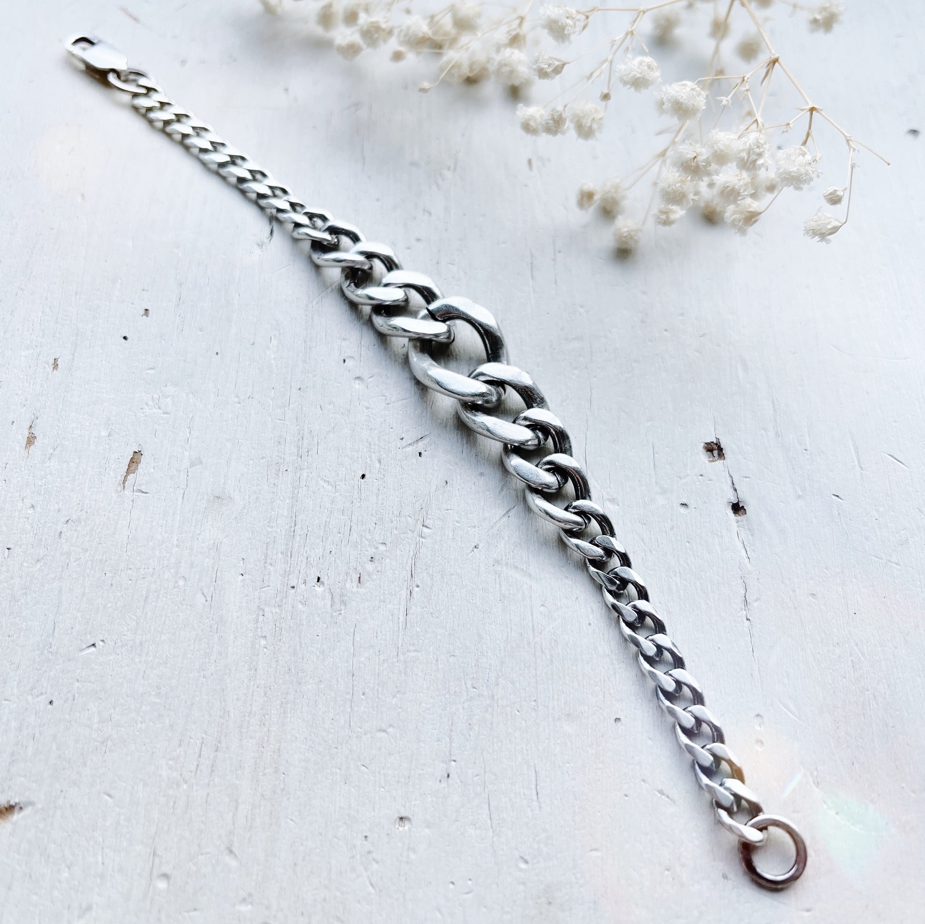 Pulsera Grumet Degrade y Maciza - PREVENTA