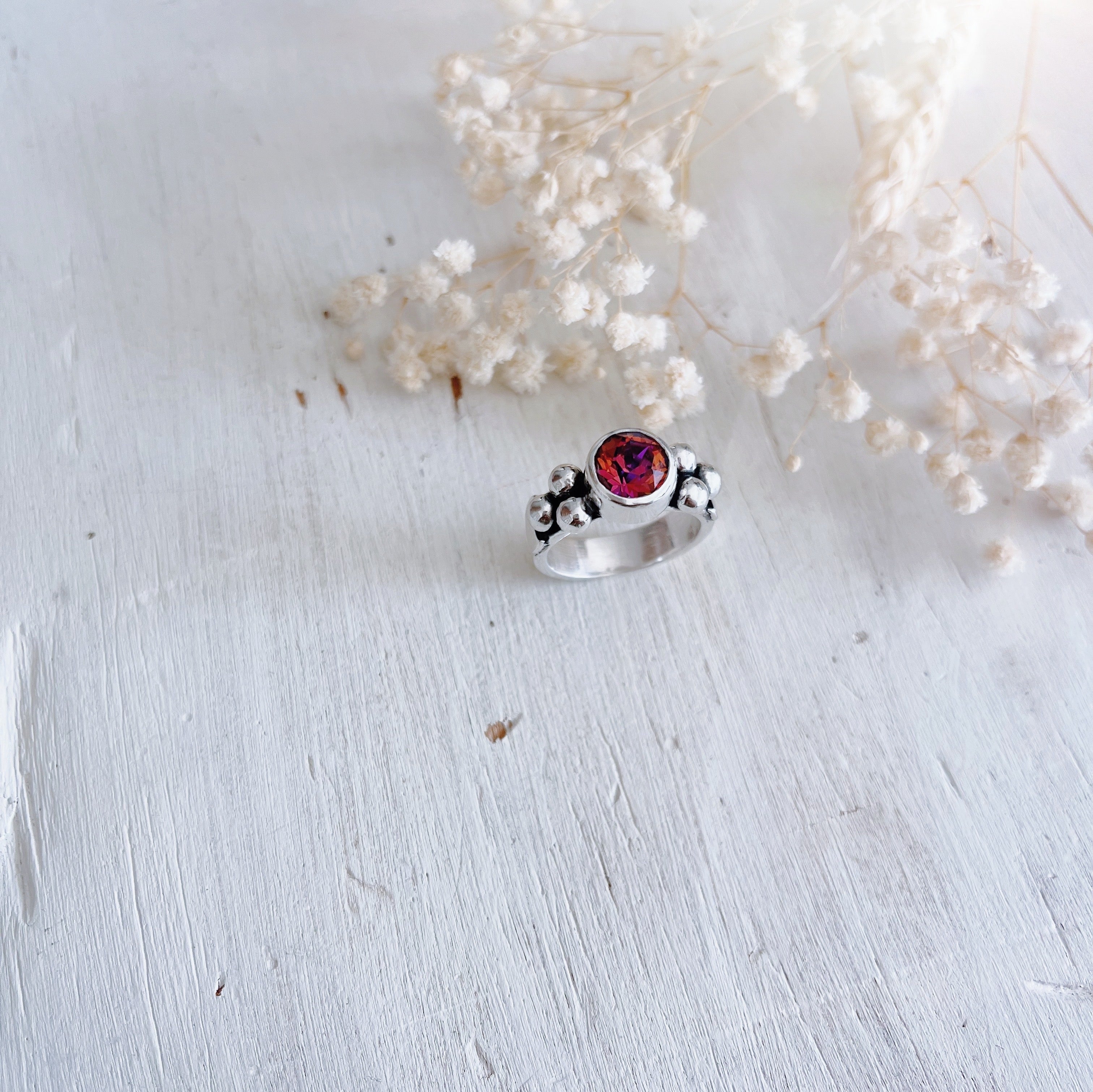 Anillo Elisa Lunar Palm Beach