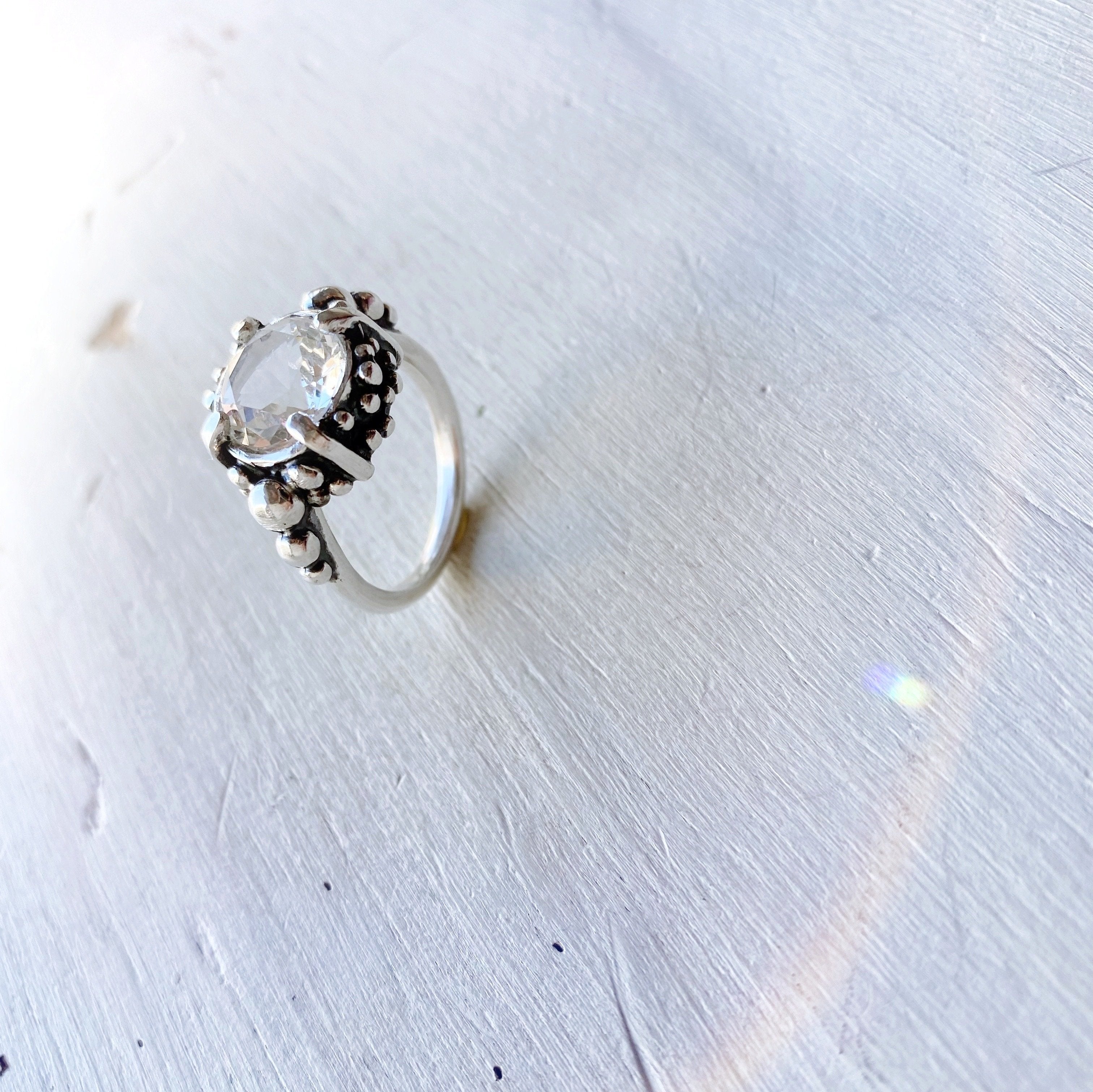 Anillo Leontina + Piedra a elección